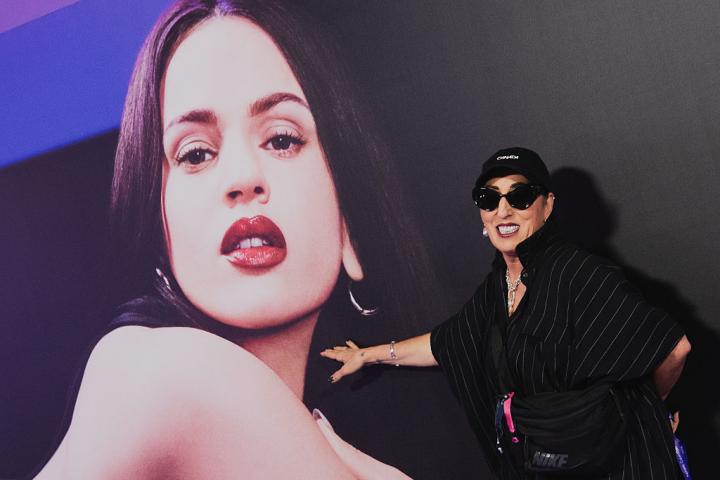 Rossy de Palma antes del Lux Tour en el Movistar Arena.