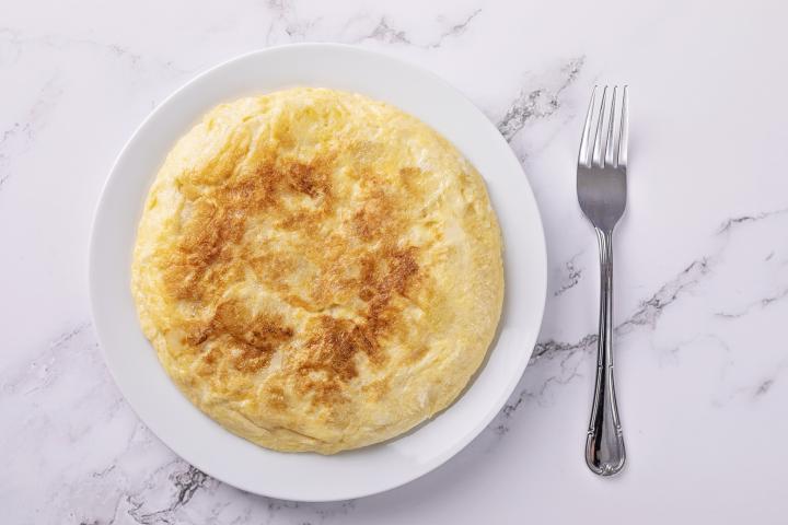 Una tortilla de patata.
