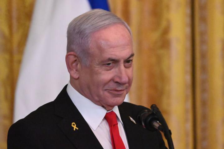 Benjamin Netanyahu, en una comparecencia