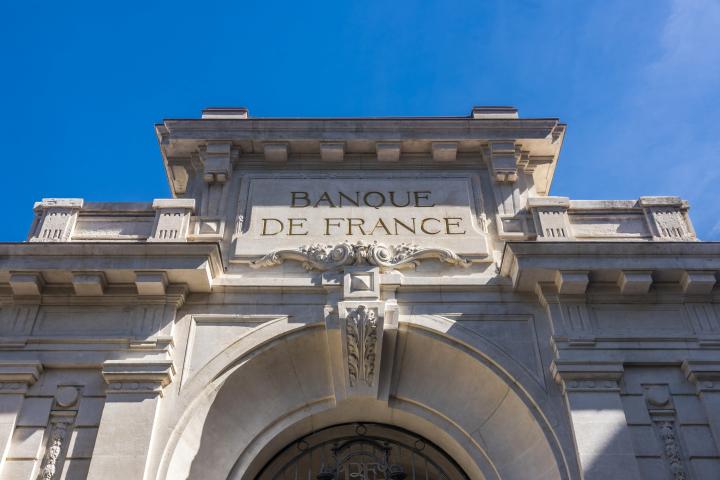 Fachada del Banco de Francia