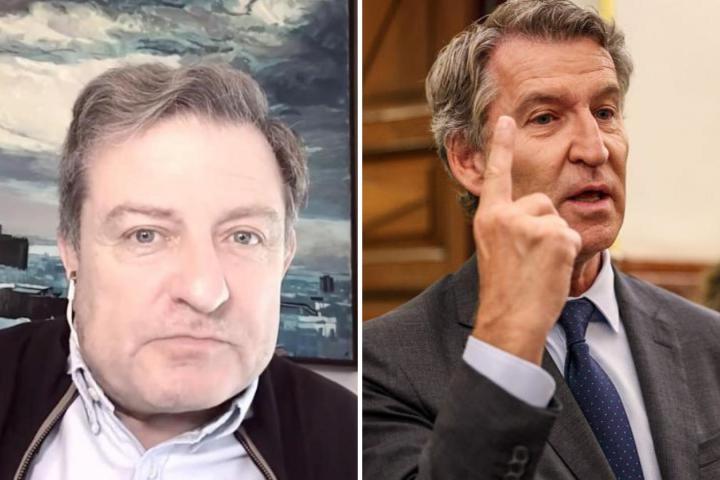 Ignasi Guardans, en una imagen de archivo, junto a Alberto Núñez Feijóo