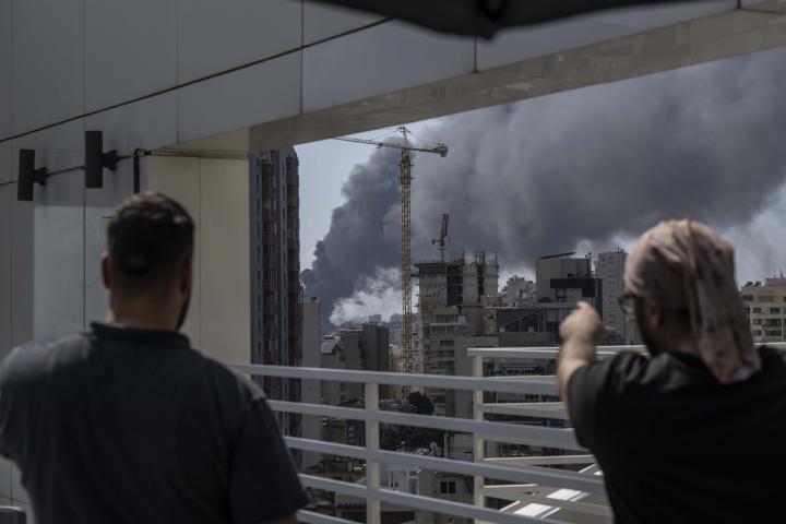 Israel continúa sus ataques contra el distrito de Dahieh en Beirut. Imagen de archivo.