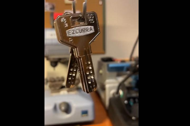 Las llaves de las que habla El Cerrajero de TikTok.