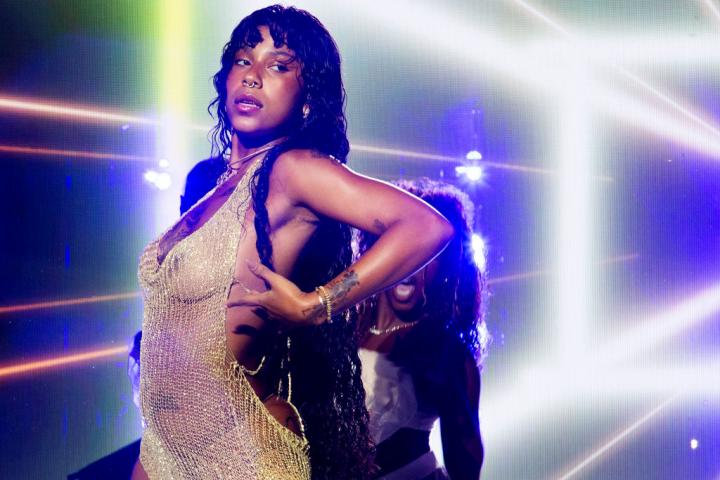 Tokischa en una actuación en el Ladyland en 2024.