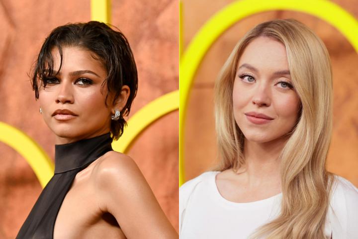 Zendaya y Sydney Sweeney, en el estreno de la tercera temporada de 'Euphoria'