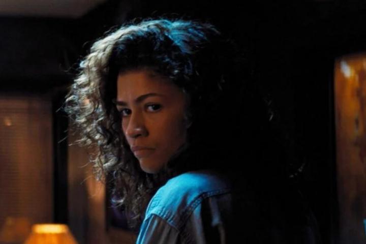 Zendaya, en un fotograma de la tercera temporada de 'Euphoria'.