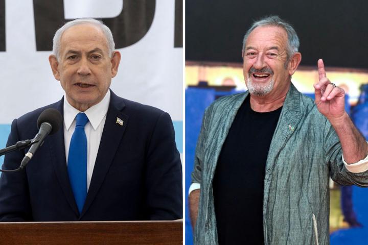 Benjamin Netanyahu y Karlos Arguiñano.