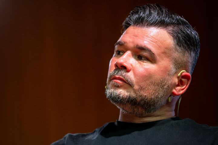 BARCELONA CATALONIA, SPAIN - APRIL 09: ERC spokesman in the Congress of Deputies, Gabriel Rufian, during the dialogue 'Que s'ha de fer?', on 9 April 2026, in Barcelona, Catalonia, Spain. The dialogue, held at the Universitat Pompeu Fabra, is part of a series of events to discuss the future of the left alternative to the PSOE in Spain, analyse possible electoral alliances and reflect on political and social strategies in the face of the advance of the right in the current electoral cycle. (Photo By Lorena Sopena/Europa Press via Getty Images)