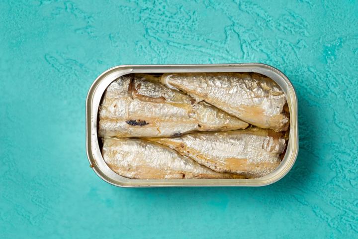 Una lata de sardinas