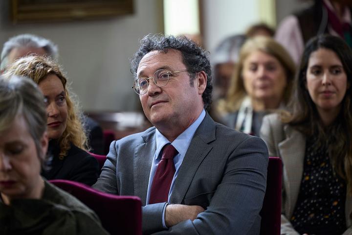 Álvaro García Ortiz, fotografiado en un coloquio el 10 de marzo de 2026 en Madrid.