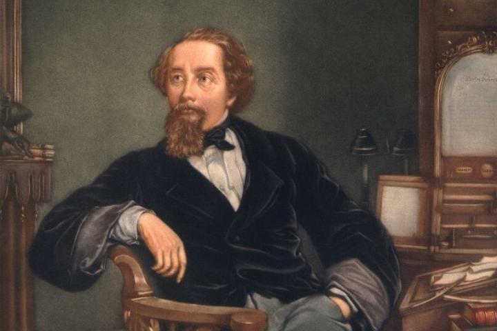 El escritor Charles Dickens