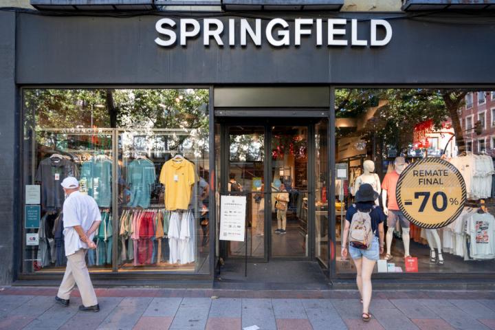Imagen de archivo de una tienda de Springfield.