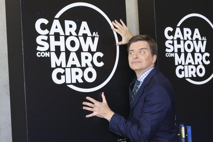 Marc Giró en la presentación de Cara al show.