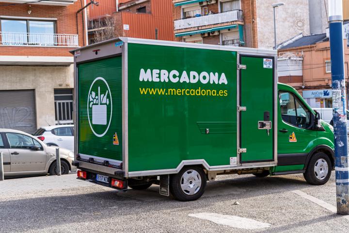 Furgoneta de Mercadona