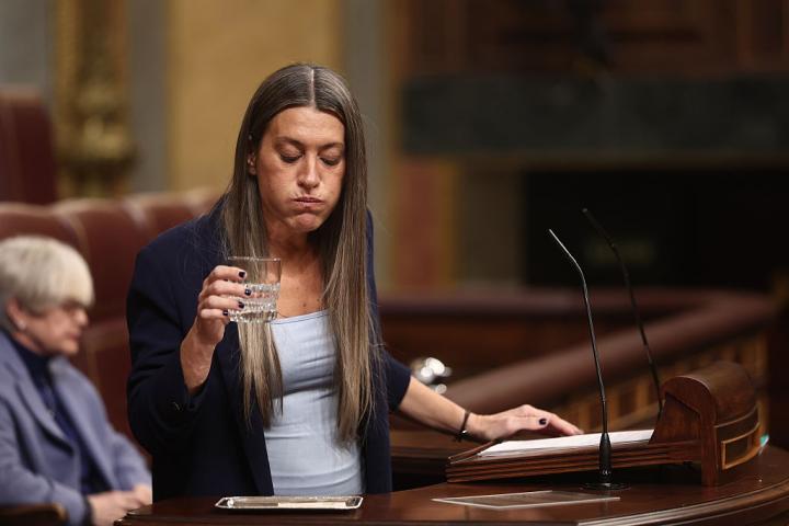 Miriam Nogueras, en el Congreso