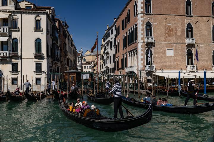 Canales de Venecia (Italia)