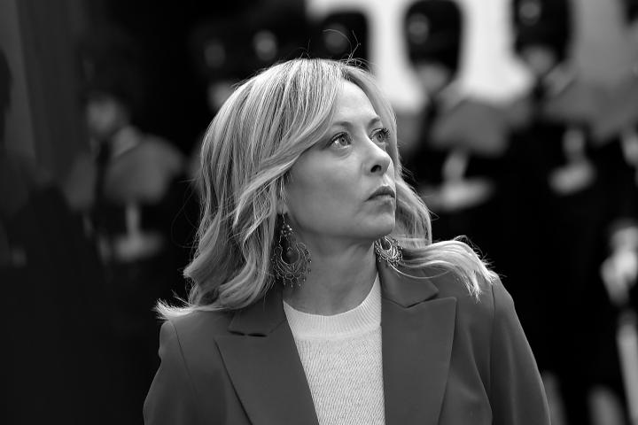 Giorgia Meloni, primera ministra italiana.