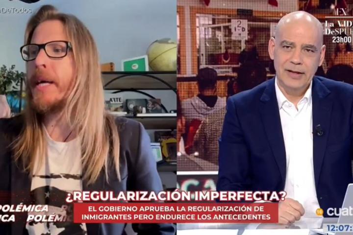 Pablo Fernández y Nacho Abad, en 'En boca de todos'