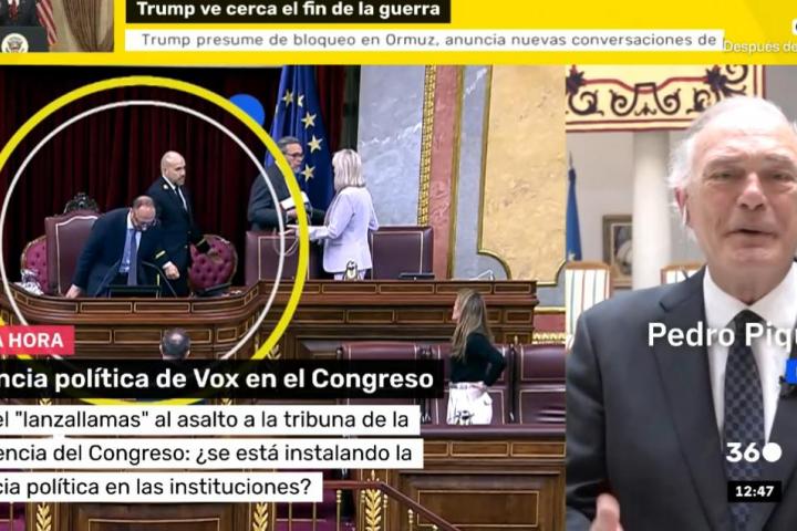 Pedro Piqueras en Mañaneros.