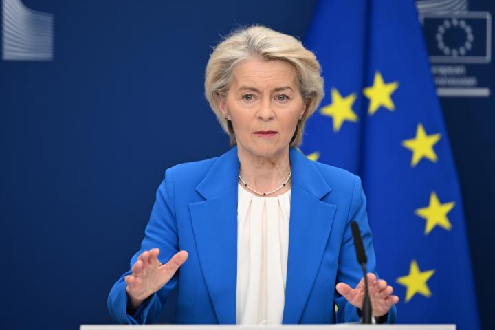 Ursula Von der Layen, presidenta de la Comisión Europea