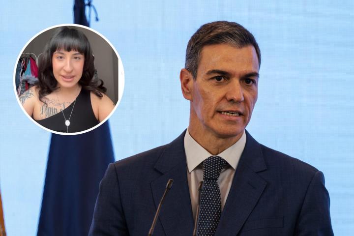 El mensaje de esta italiana a Pedro Sánchez.