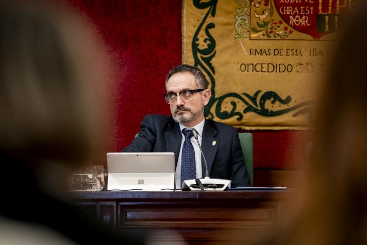 Imagen de archivo del alcalde de Móstoles, Manuel Bautista.