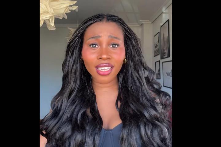 La creadora de contenido Lorena Okenve.