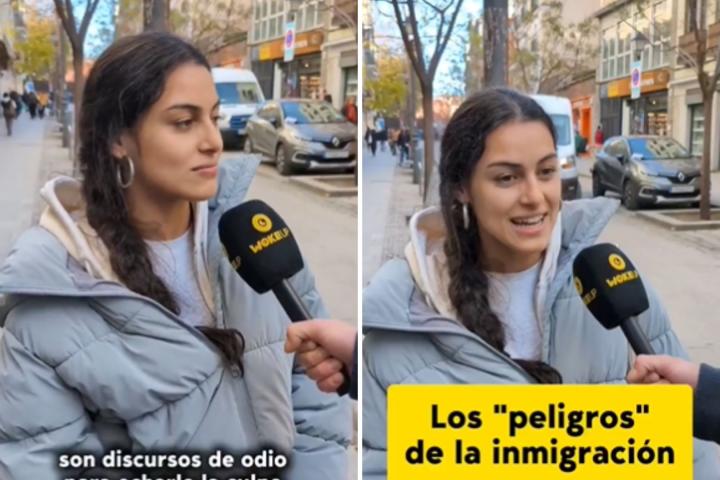 Una joven habla de la inmigración