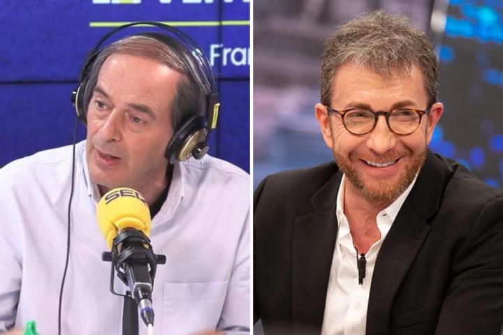 Isaías Lafuente, en una imagen de archivo, junto a Pablo Motos