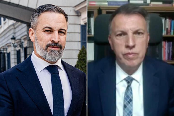 Santiago Abascal y Joaquim Bosch.