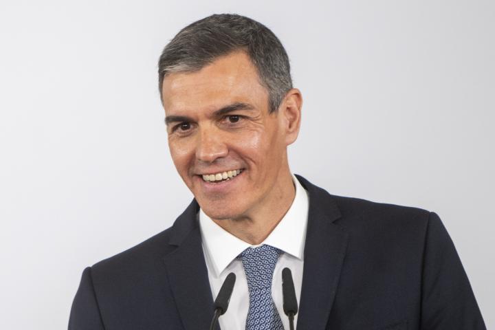 El presidente del Gobierno, Pedro Sánchez, este viernes.
