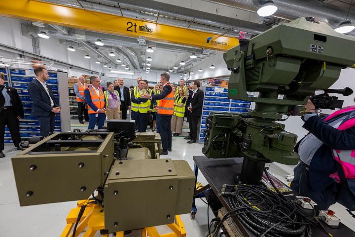 Instalaciones de la empresa de defensa Rheinmetall