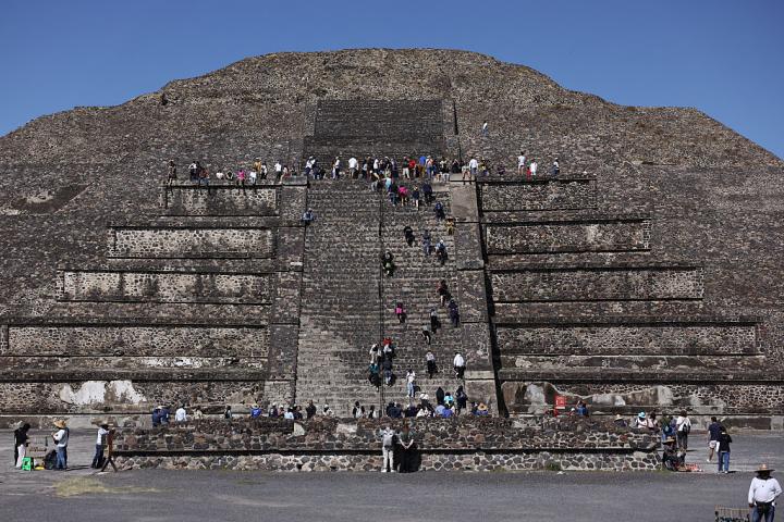 Pirámide de Teotihuacán, en una imagen de archivo