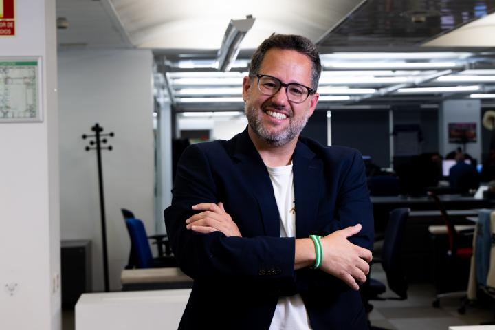 José Ignacio García, candidato de Adelante Andalucía a las elecciones del próximo 17 de mayo