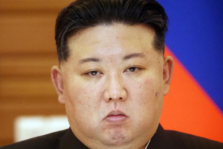 Kim Jong-un, en un primer plano