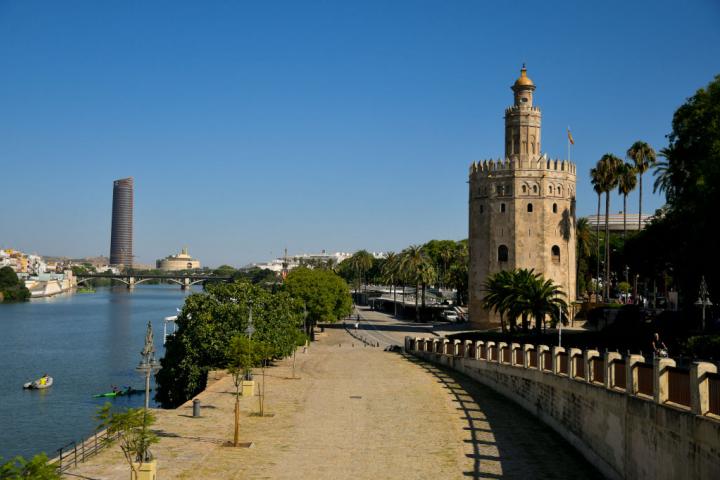 La Torre del Oro de Sevilla.