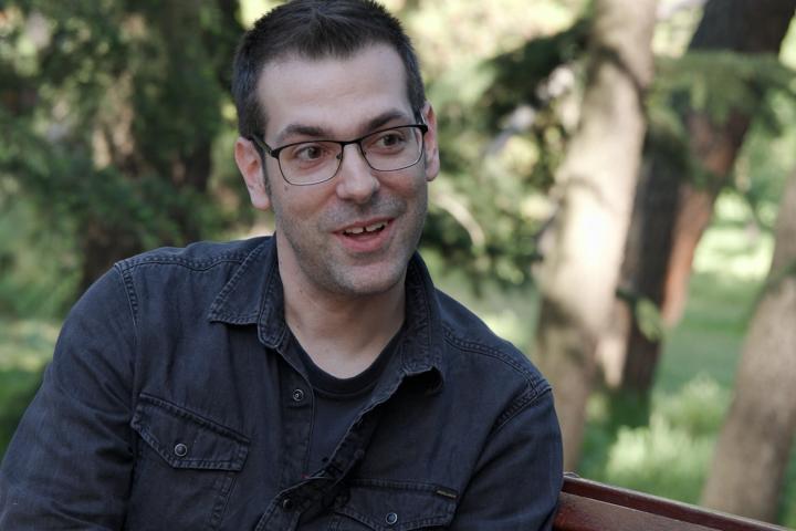 Rodrigo Carretero, autor de la novela 'Agua pasada'.