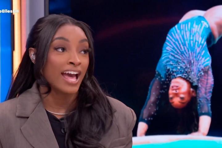 Simon Biles en 'El Hormiguero'.