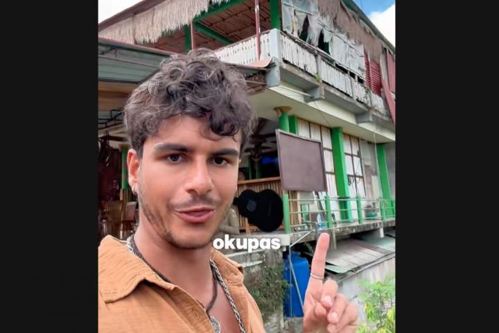 Cere, creador de contenido que ha viajado a Bali.