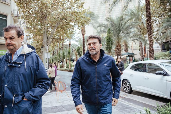 El alcalde de Alicante, Luis Barcala