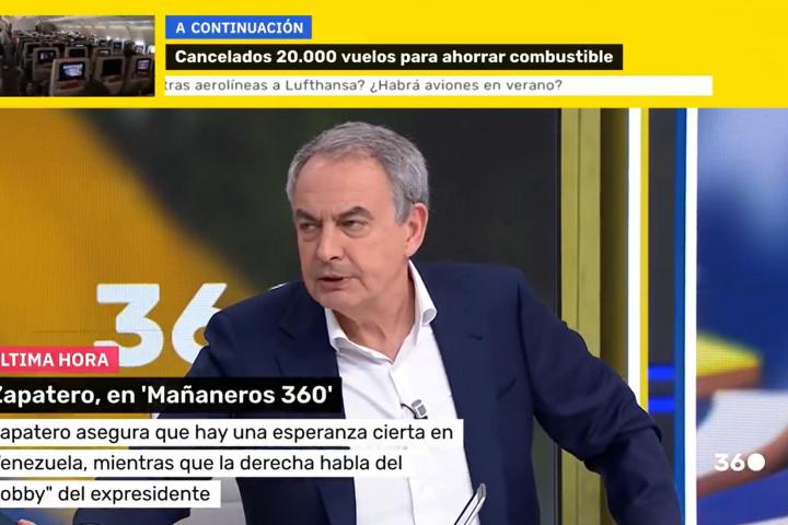 Zapatero en TVE.