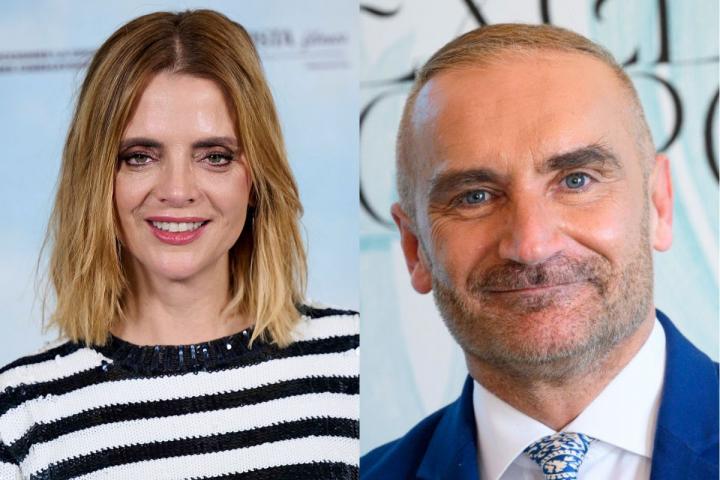 Macarena Gómez y Euprepio Padula.