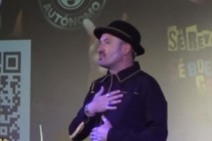 Álex O'Dogherty en su show