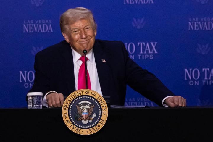 El presidente de Estados Unidos, Donald Trump