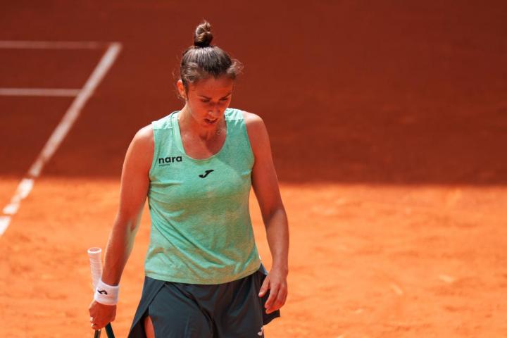 Sara Sorribes, en el Mutua Madrid Open.