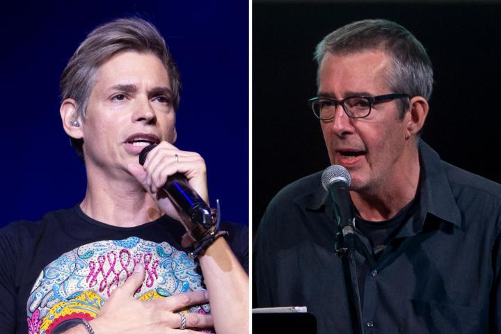 Fotomontaje de Carlos Baute y Máximo Pradera.