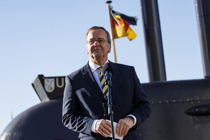 Boris Pistorius, Ministro de Defensa alemán.