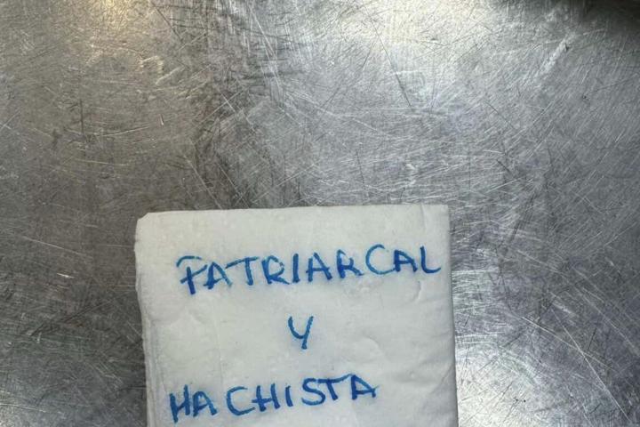 Nota en un restaurante