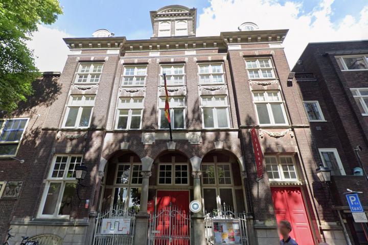 Captura de pantalla de Google Maps de la sede del Instituto Cervantes en Utrecht (Países Bajos).