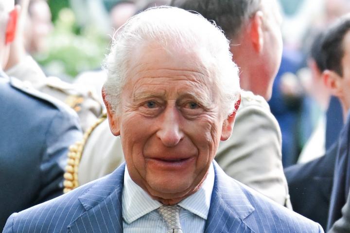 Carlos III en la recepción en la embajada de Reino Unido en Washington por su visita de Estado a Estados Unidos